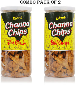 Black Chana chips(Bhel Chaska Combo Pack of 2)