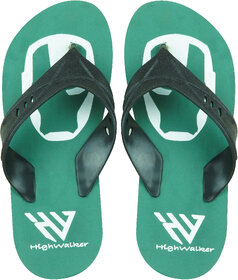 Highwalker Green Men's Flip Flops and House Slippers