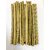 TUGS Bamboo Grass Straws Pack Of 50 Natural Eco Friendly Biodegradable Drinking Straws With Straw Cleaning Brush -Reusab