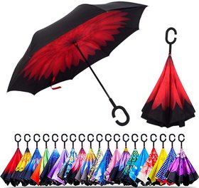 K Kudos Umbrella With C-Shaped Handle pack of 1