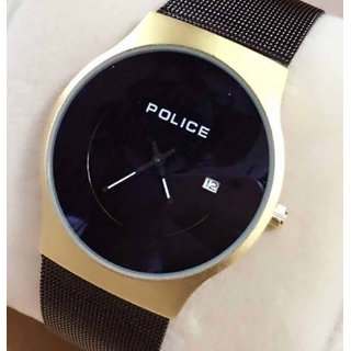 Police store slim watches