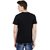 Ruggstar Black Round Neck T-shirt For Men