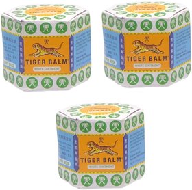 Tiger Balm White Ointment 10ml (Pack of 3, 10ml Each)