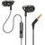 Raptech Black In-Ear Wired Earphones With Mic 3.5mm Jack Compatible With All Mobile Phone