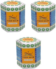 Tiger Balm White Ointment 30ml (Pack Of 3, 30ml Each)