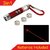 Eagle Mart 3 in 1 - LED Flashlight + Torch keychain + Laser pointer  (650 nm, Red)