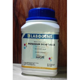                       LABOGENS POTASSIUM DICHROMATE EXTRA PURE 500GM                                              