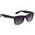 SunTap Unisex Black Sunglasses Free-size