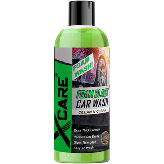 XCARE EXTRA FOAMING SHAMPOO WASH N WAX 400 ML