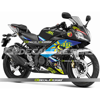 Buy YAMAHA R15 V2 Custom Decals/ Wrap/ Stickers TRIBUTE46 Edition Kit ...