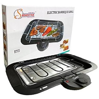 SHINE ELECTRIC BARBEQUE GRILL SS 532- Black