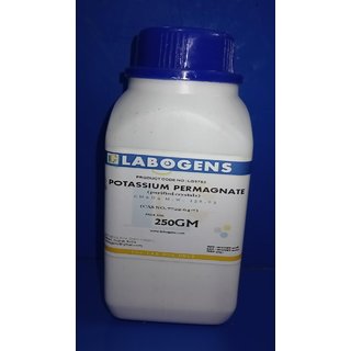                      LABOGENS POTASSIUM PERMAGNATE (PURIFIED CRYSTALS) 250GM                                              