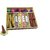 Adhvik Wooden Box Gift Pack (150 Gram) Multi-Fragrance Scented Incense Dhoop Sticks and Dhoop Cones