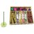 Adhvik Wooden Box Gift Pack (150 Gram) Multi-Fragrance Scented Incense Dhoop Sticks and Dhoop Cones