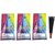 Adhvik Zipper Pack of 3 (140 Gram) Murli Scented More Premium Incense Sticks Agarbattis for home Worship