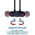Vizio Magnetic in Ear Bluetooth 5.0 Wireless Headphones with Mic, Stereo Sound with Bass, IPX4 Sweat Resistant