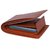 Adam Jones Tan Leatherite Bi-fold Wallet