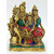 Arihant Craft Hindu God Shiva Parivar Idol Statue Sculpture Stone Hand Work Showpiece  20.5 cm (Brass, Multicolour)