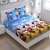 manvicreations polycotton queen size bedsheet