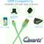 Quartz Lightning (Fast Charge  High Speed Data Synch) Cable Green