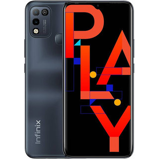 Infinix Hot 10 Play (Obsidian Black, 64 GB) (4 GB RAM)