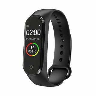 Anoint India M4 Band Bluetooth Health Wrist Smart Band MonitorSmartHealth for Men...