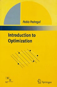 Introduction to Optimization BY PABLO PEDREGAL