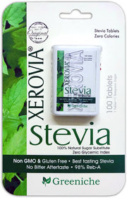 Xerovia Stevia Extract (98 Reb-A), Sugarfree - 100 Tablets