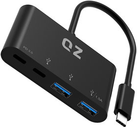 QZ USB 3.1 Type C Hub 2 x USB-C and 2 x USB-A
