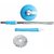 love4ride Stainless Steel Mop Rod Stick With Single Refill 360 Degree Rotating
