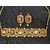 Aarable Alloy Gold-plated Choker Necklace  Jewel Set  (Gold )