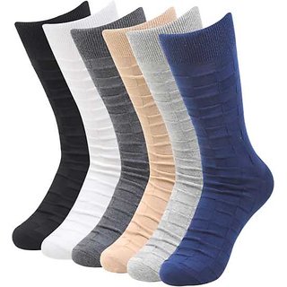 Buy Boardroom Socks Pima Cotton Dress Socks For Men Over The Calf Ribbed Dress Sock Pack Of 4 Online Get 73 Off