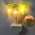 Cheapbazar Light Sensor, Automatic Off/On Colour Changing Led Mushroom Night Light Magic Lamp With Plug For Kids Bedroom