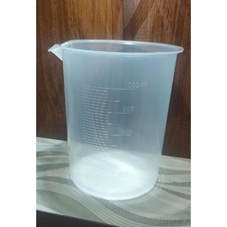 LABOGENS PLASTIC MEASURING BEAKER 1000ML PACK OF 1 (POLYLAB) LABOGENS PLASTIC MEASURING BEAKER 1000ML PACK OF 1 (POLYLAB)