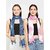 Get Wrapped Tie-Dye & a Lurex Scarves Combo for Women - Combo Pack of 2