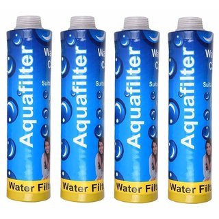                       Aquafilter PP Filter 9 Solid Filter Cartridge(5 Micron, Pack of 4)                                              