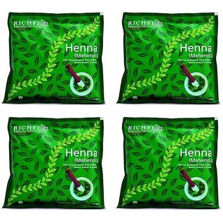 Richfeel Heena Mehndi Powder 100g each - Pack of 4