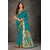 Manohari Banarasi Silk Blue Saree With Matching Blouse