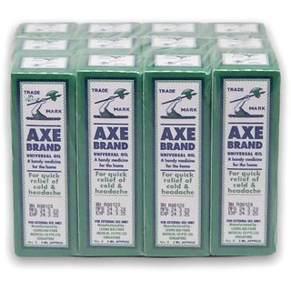                       Axe Brand Universal Oil Imported from Singapore 3ml (Pack Of 12, 3ml Each)                                              