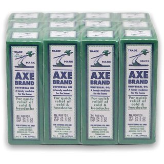 Axe Brand Universal Oil Imported from Singapore 3ml (Pack Of 12, 3ml Each) Axe Brand Universal Oil Imported from Singapore 3ml (Pack Of 12, 3ml Each)