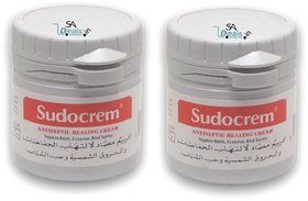 Sudocrem Antiseptic Healing Cream 60ml (Pack of 2, 60ml Each)