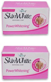 SkinWhite Power Whitening Soap For Face and Body 125g (Pack Of 2, 125g Each)