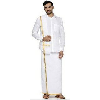 Buy Ramraj - Wedding Collection ( White 