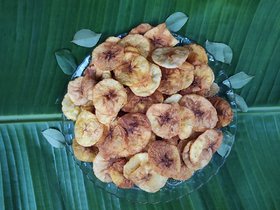 kerala 250gm calicut pure and fresh tasty sweet Banana Chips 250gm (Coconut oil) sweet Snacks tasty food ready to eat