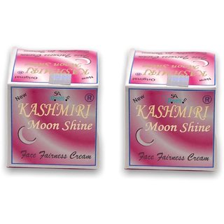 Kashmeer Moon Shine Fairness Cream (Pack of 2, 25g each)