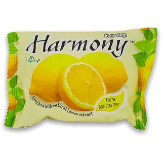                       Harmony Lemon Soap For Anti Pigmentation 75g (Pack of 12)                                              