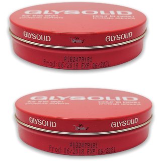                       Glysolid Glycerin Cream (Pack of 2, 125ml Each)                                              
