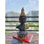 Home Artists Hancrafted Buddha Polyresin Showpiece for Home Dcor - Black