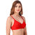 Fasense Women's Cotton Solid Color Wire Free Non Padded Bra (Pack of 3)