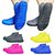 Unisex Waterproof Silicone Shoe Cover (Colour Based On Availability) - 10 Pair
